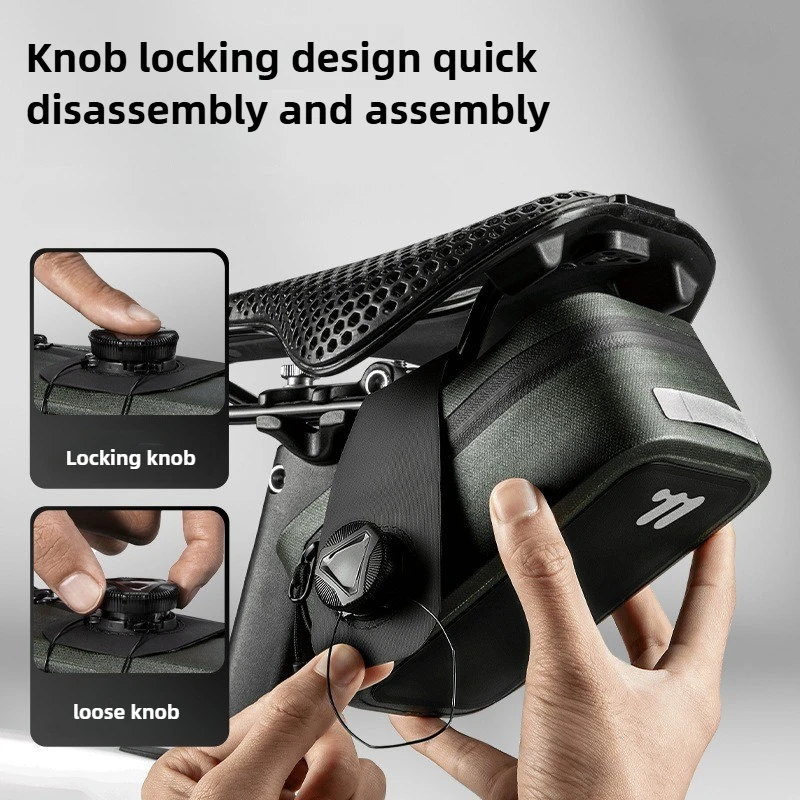 Mini Bicycle Saddle Bag Lightweight Small 0.5L Bike Bag Portable Multi Function Hand Bags Cycling Bag Bike Access