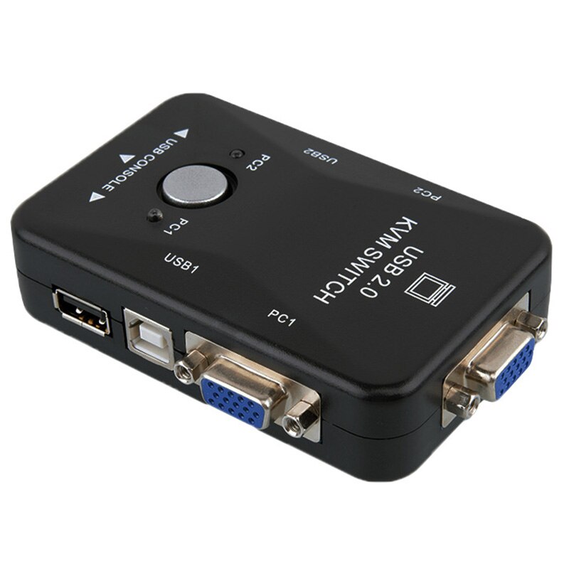 Two-in and One-out Switch USB 2 Port Printer Sharing Device Computer Switcher GDeals: Default Title