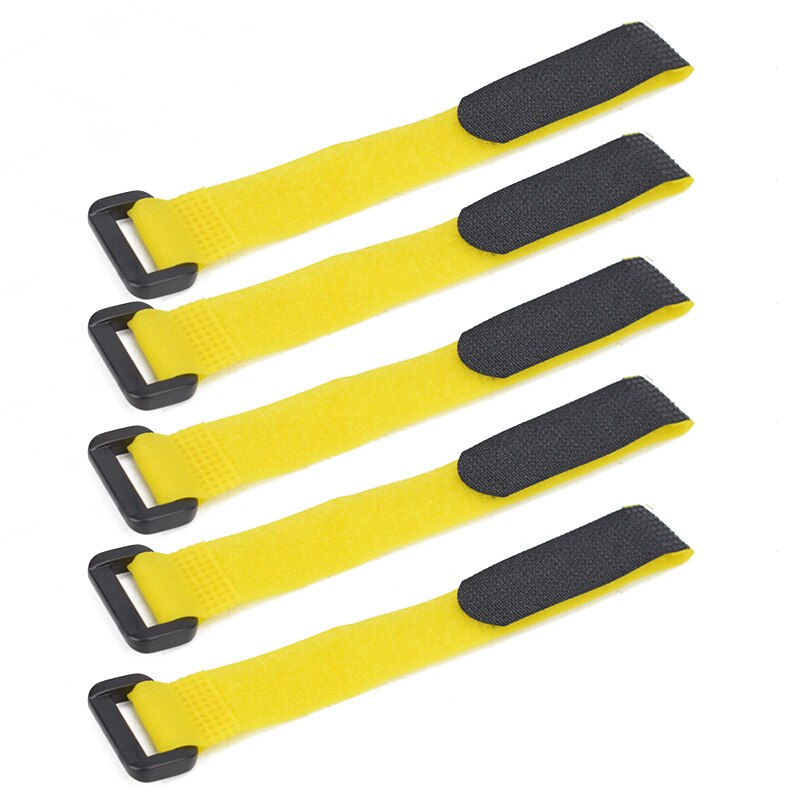 5pcs Bicycle Handlebar Strap Holder Cycling Flashlight Tie Rope Bandages Universal Nylon Sticky Tie Fixed Items Bike accessories: 20X200mm yellow