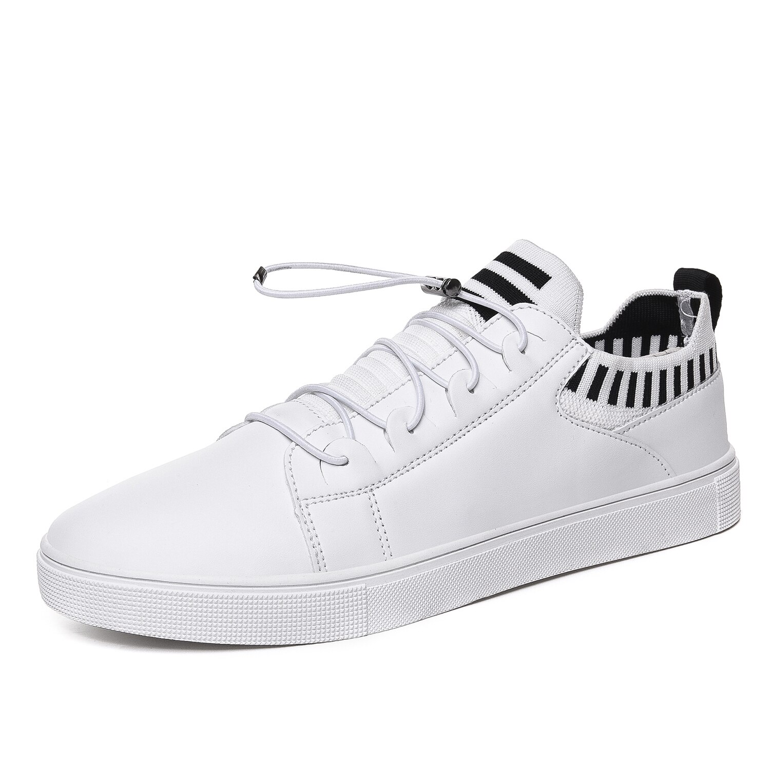Walking Shoes Men Casual Shoes White Sneakers summer canvas shoes men Black shoes men Sneakers men Shoes Trainers: White / 9.5