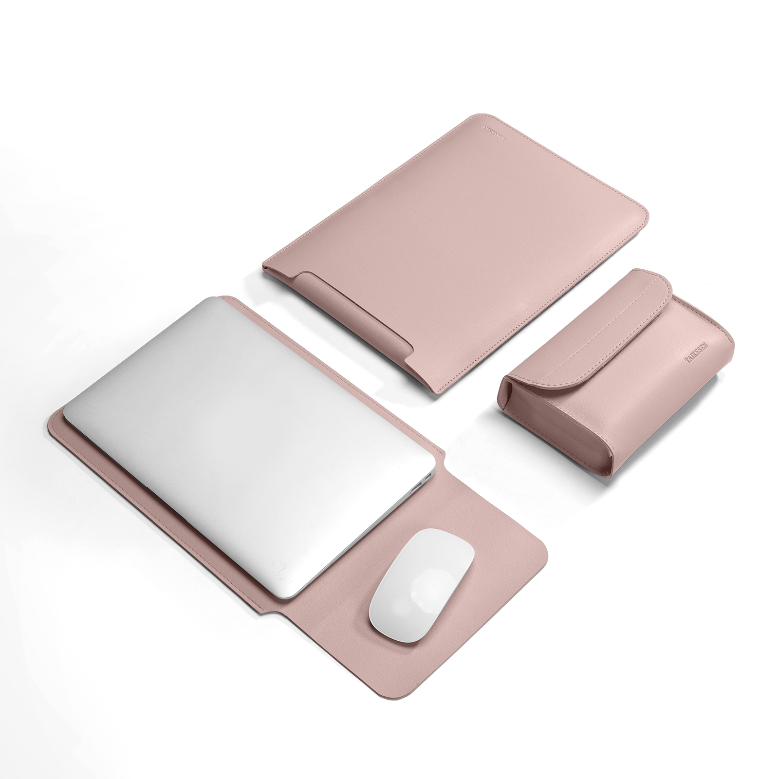 Laptop Sleeve Case For 11 12 13.6 15 15.6 16 MacBook Air 13.3 15.4 Pro 14 M1 M2 Notebook bag Dell Huawei Surface Xiaomi Cover: 15" / Beige