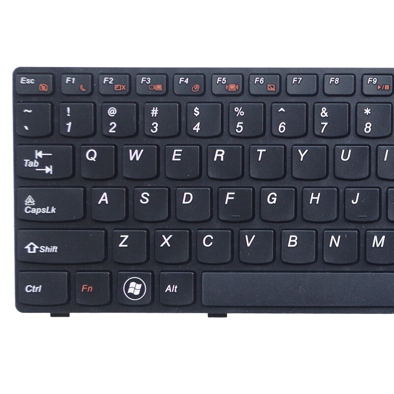 Tastiera Laptop Lenovo Originale Nera 25012186 Per G570, G575, G770, Z500. Layout QWERTY, Nuova!
