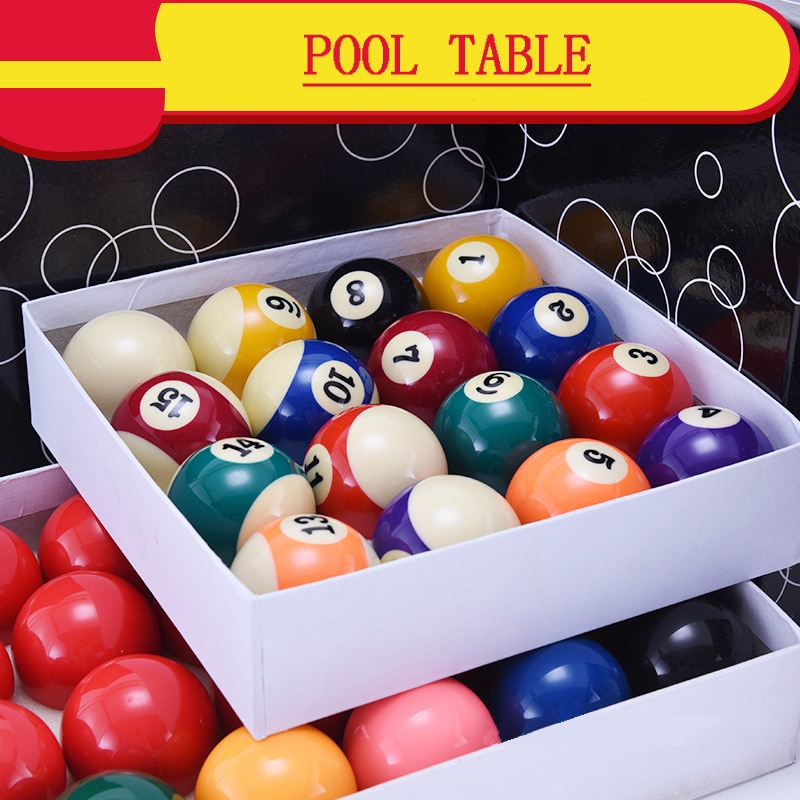 57.2/52.5mm High grade American Standard Pool Durable Resin Billiards billiard balls 16 Pcs/set