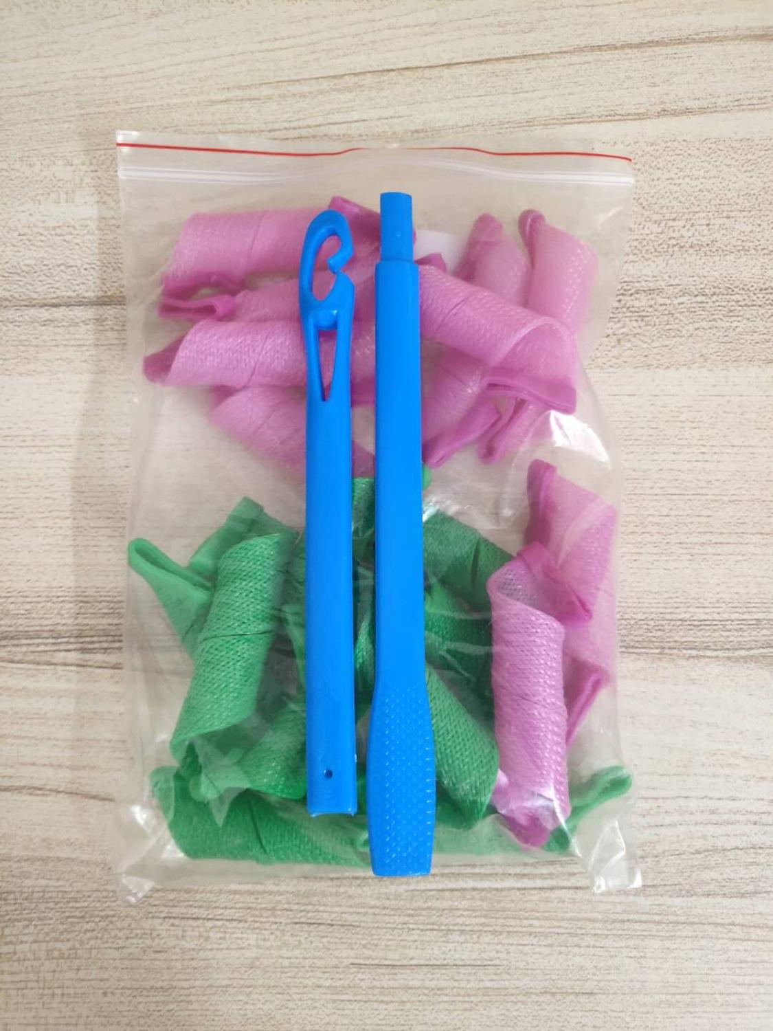Baguette pour bigoudis les cheveux, bigoudis boucles saines, boucles ne font pas mal, rouleaux de forme, outil de coiffure: 15cm