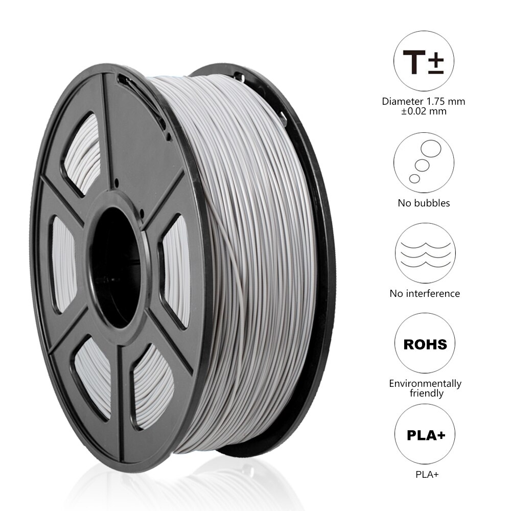 SUNLU PLA 1,75mm 1kg 3D Drucker Filament Nicht-blockiert Düse Filament DIY Digitale Zeichnung Für FDM 3D Drucker