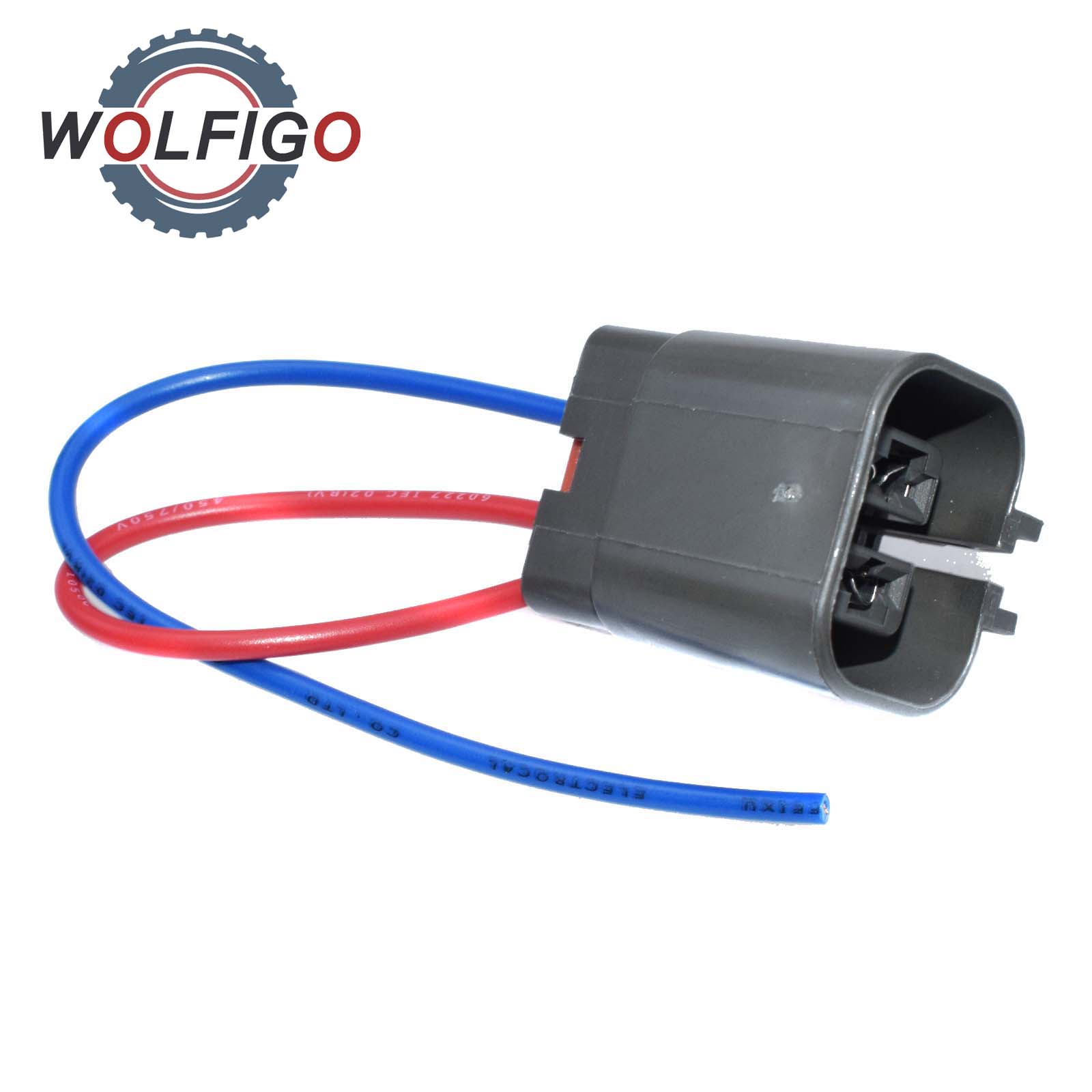 Wolfigo dynamo reparasjon plugg sele 2 pins pigtail kontakt for nissan  d21 pickup 2.4l 1995 1996 1997 al2363x 23100-0 s 300