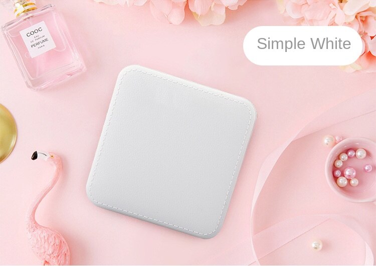10000mAh Mini Power Bank For smart phone Portable Digital Disply External Battery Pack Powerbank: White