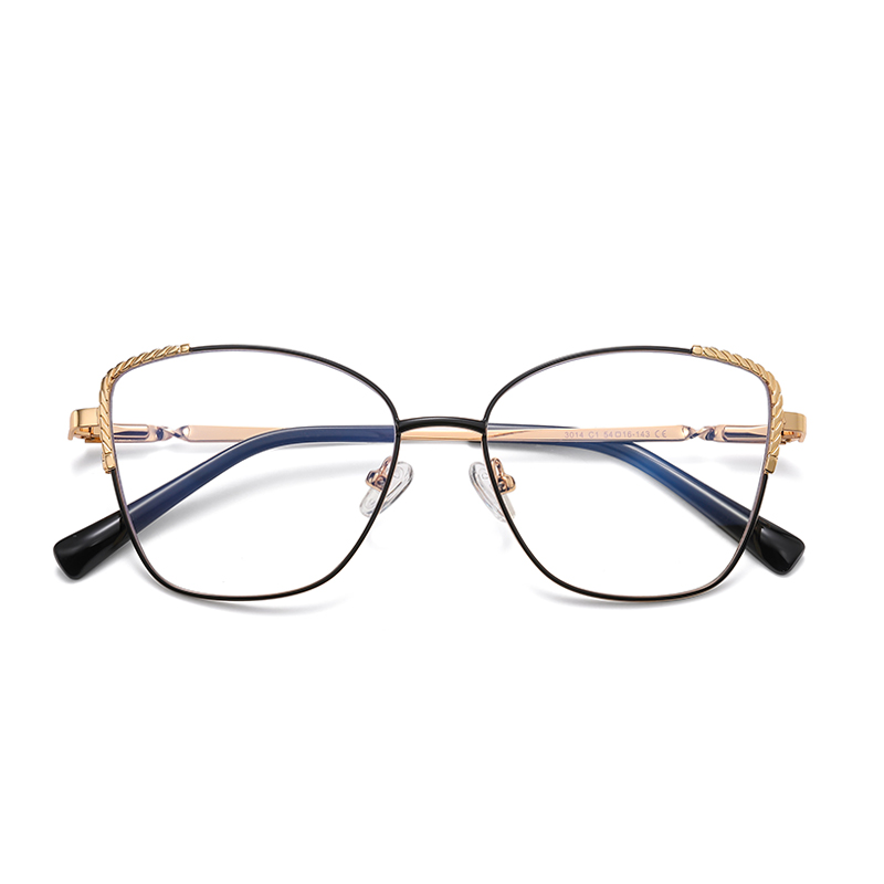 Ceofy Women Eyeglasses Frame Stylish Cat Eye Myopia Optical Vintage Brand Prescription Glasses Frame Women Eyewear 3014