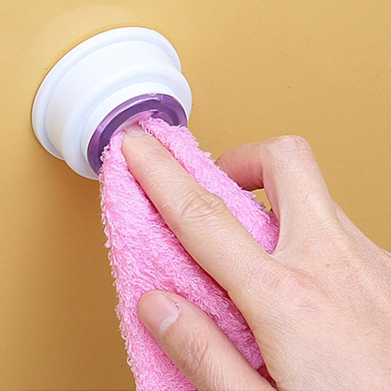 Eco-Friendly Wall Hooks Self-adhesive Multi-use Cloth Clip/lazy Towel Hook No Drilling Installation, Self Adhesive Kitchen Hooks