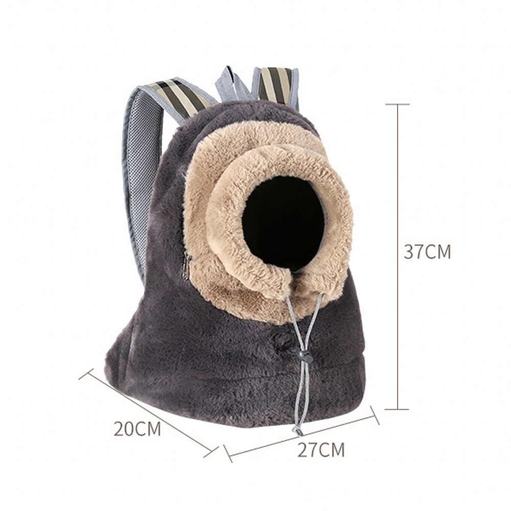 Kleine Hond Kat Draagtas Ademend Draagbare Reizen Handtas Warm Pluche Outdoor Puppy Kitten Rugzak Huisdier Product