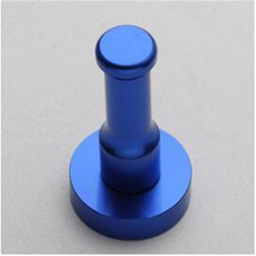 10 kleuren ruimte aluminium multi-color diy handdoek muur haak spijker badkamer keuken kleding sleutel kapstok tas hanger houder