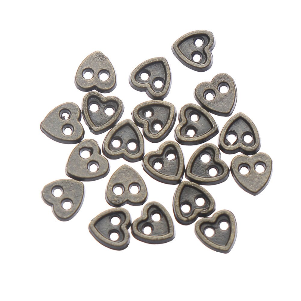 20 stk 4mm slikfarve håndlavet dukketøj spænder gør det selv dukketøj mini tegneserieknapper metalspænder til 1/6 dukketøj: 13