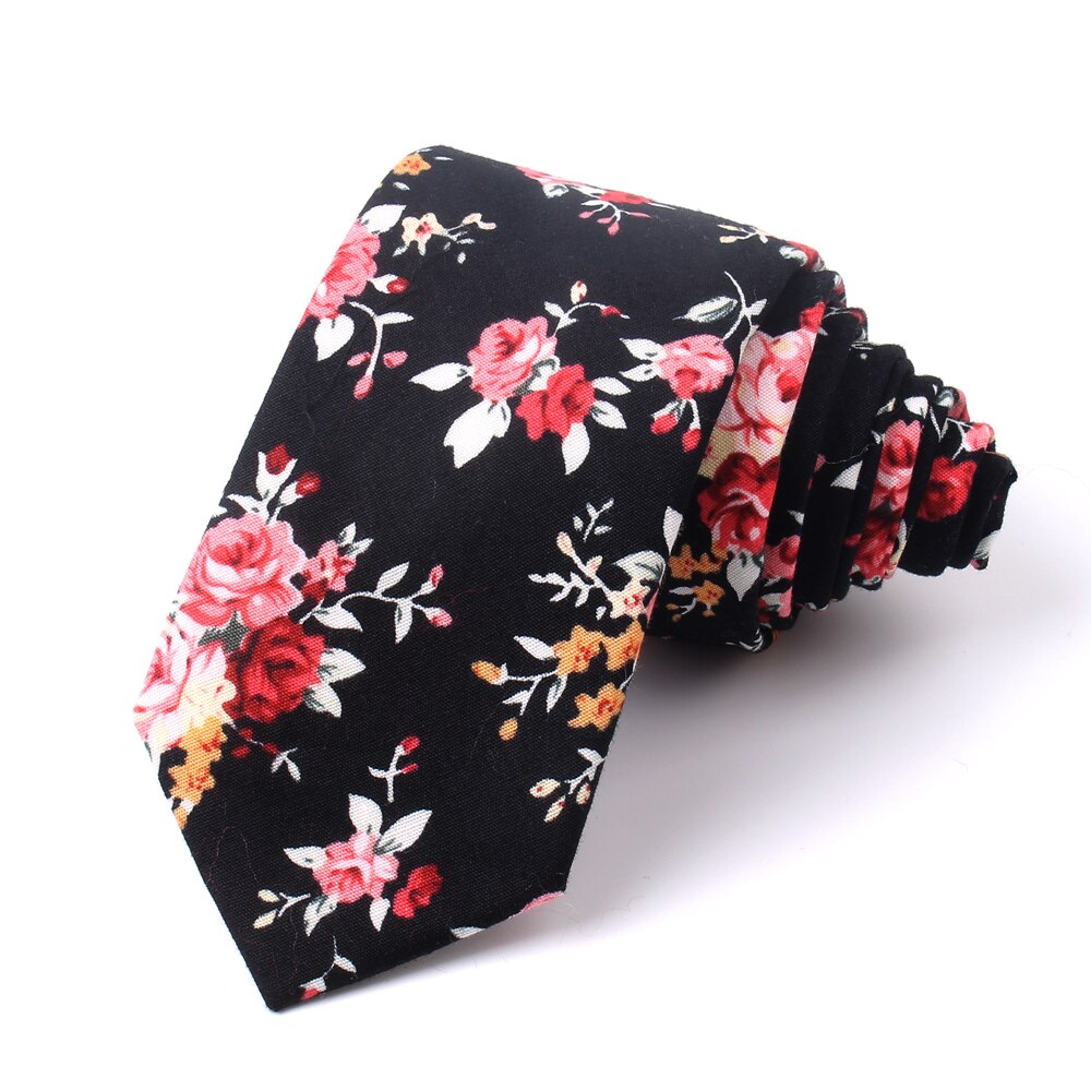 Cravate Paisley classique en coton pour hommes, ensemble Hanky pour hommes, cravates formelles à imprimé Floral pour fête de mariage, cravates de cou de marié