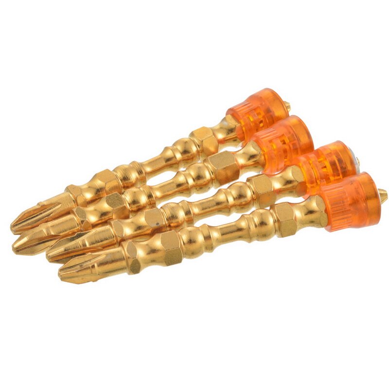 1 stk 100mm magnetisk skruetrækker bit gips skruetrækker bits  ph2 phillips skrue bit 1/4 " sekskantet skaft dybdestop til gipsplader