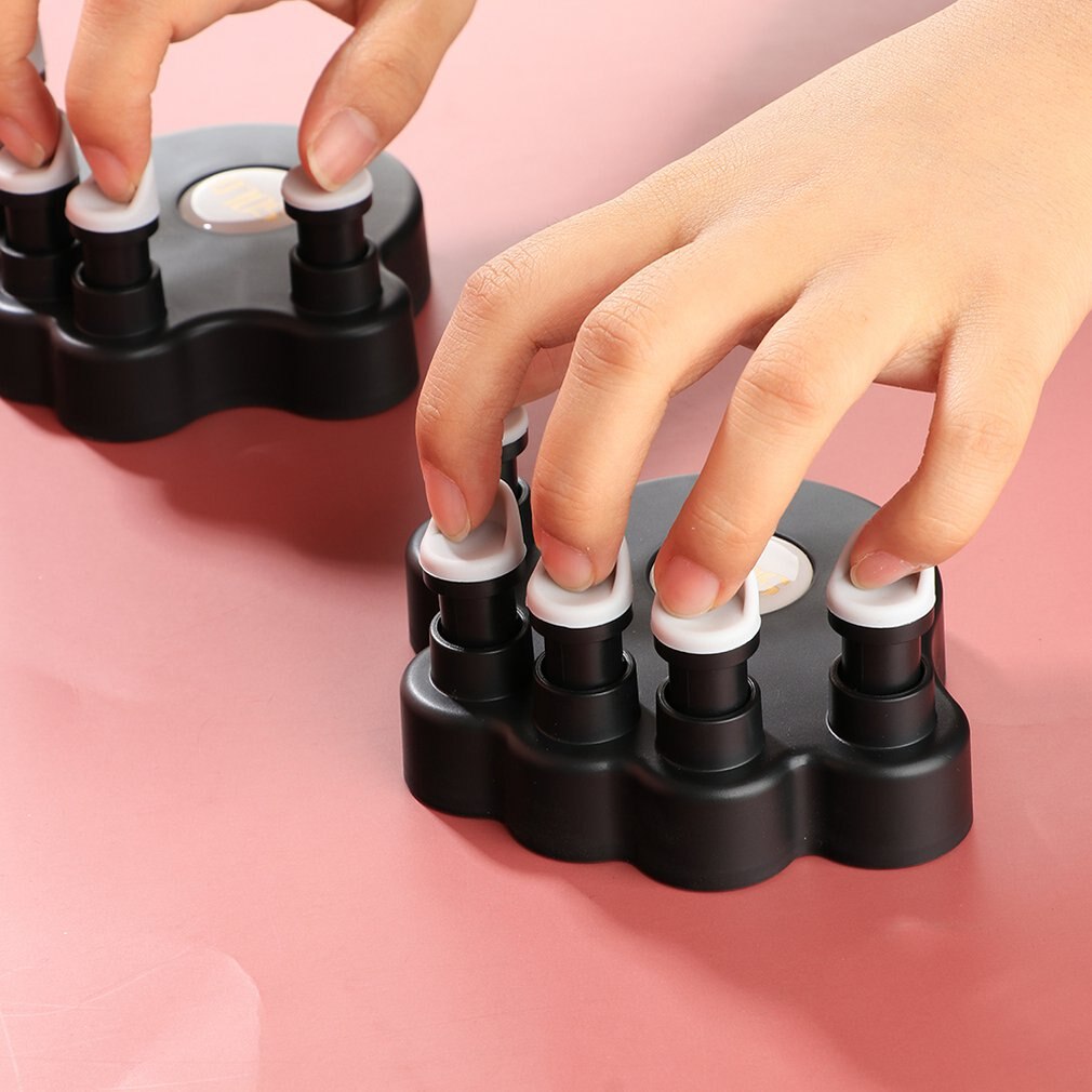 La mano del Piano Corrector Dedo de entrenamiento de fuerza dedos de Piano de entrenamiento de fuerza herramientas Teclado de Piano para principiantes 1 par/pack