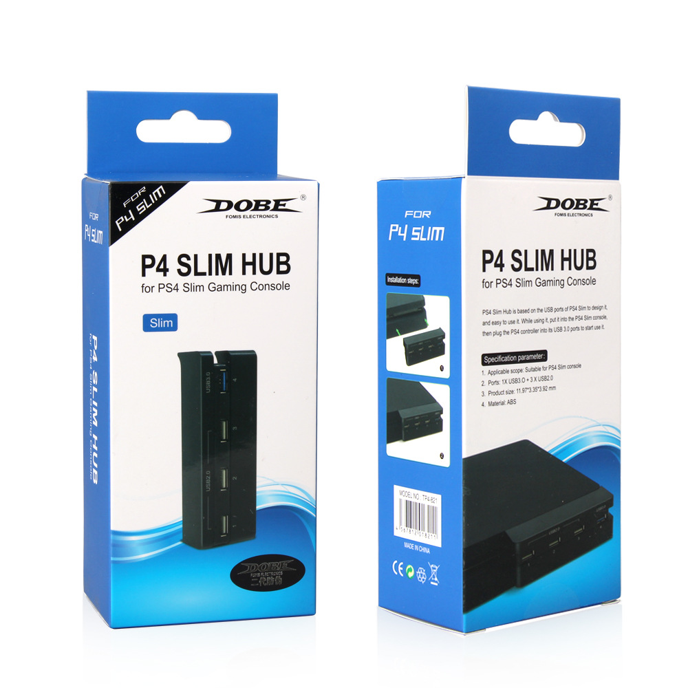 4 porty PS4 szczupły przedłużyć adapter USB robić bawić się stacja 4 szczupły konsoli robić gier USB Centrum 3.0 wysokiej prędkości + 2.0 Port USB dla konsoli Playstation 4