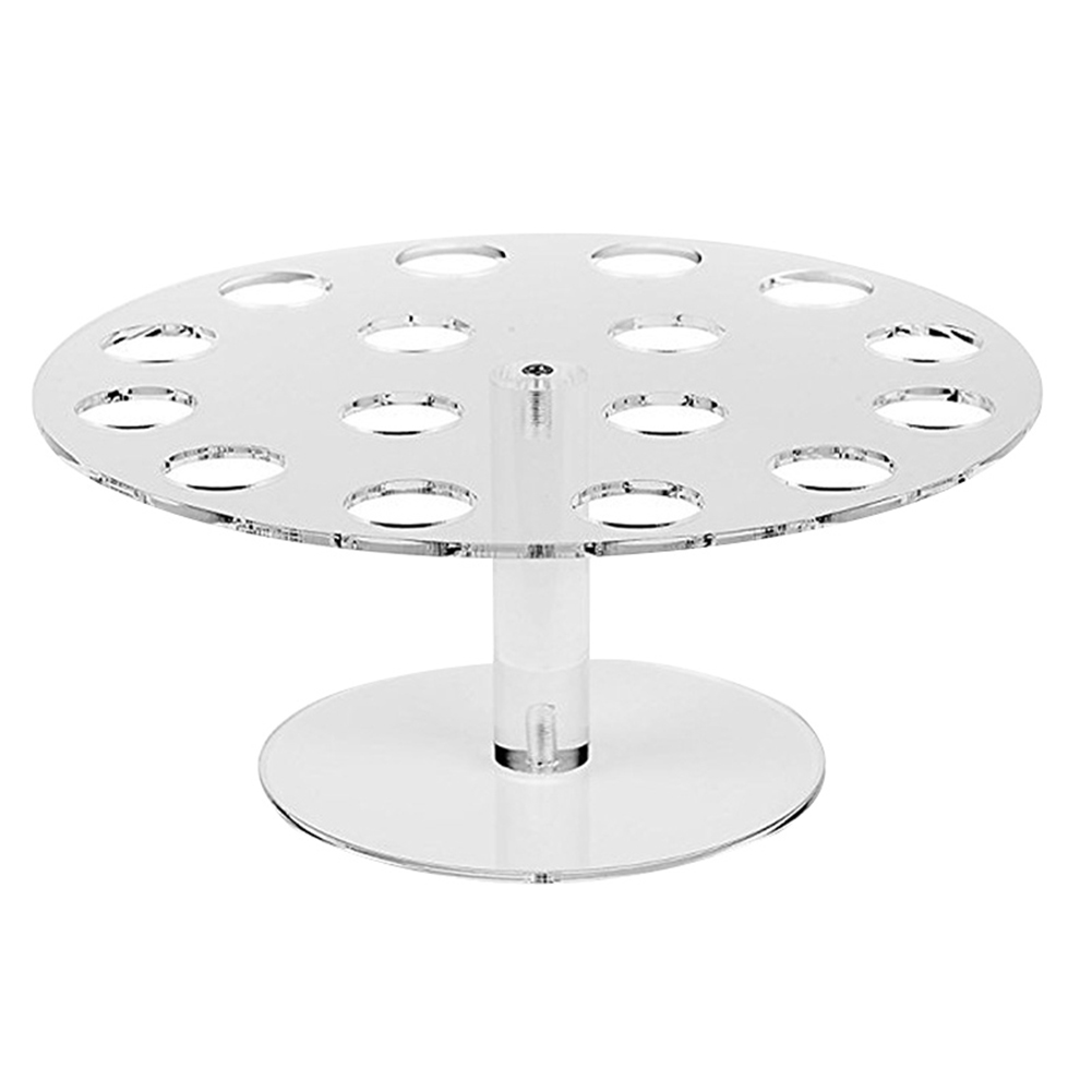 Acrylic Cake Stand Ice Cream Stand Cake Cone Stand Holder 6/16 Cones Wedding Buffet Stand Bakery Display: 16 holes