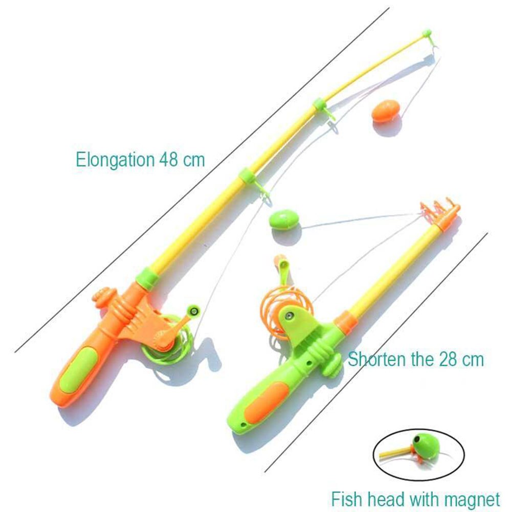 Dzieci zabawki robić zabawy na zewnątrz dzieci zabawki wędkarskie 1 z tworzywa sztucznego wędkę i 6 magnetyczne dla dzieci zabawki wędkarskie zestawy 1