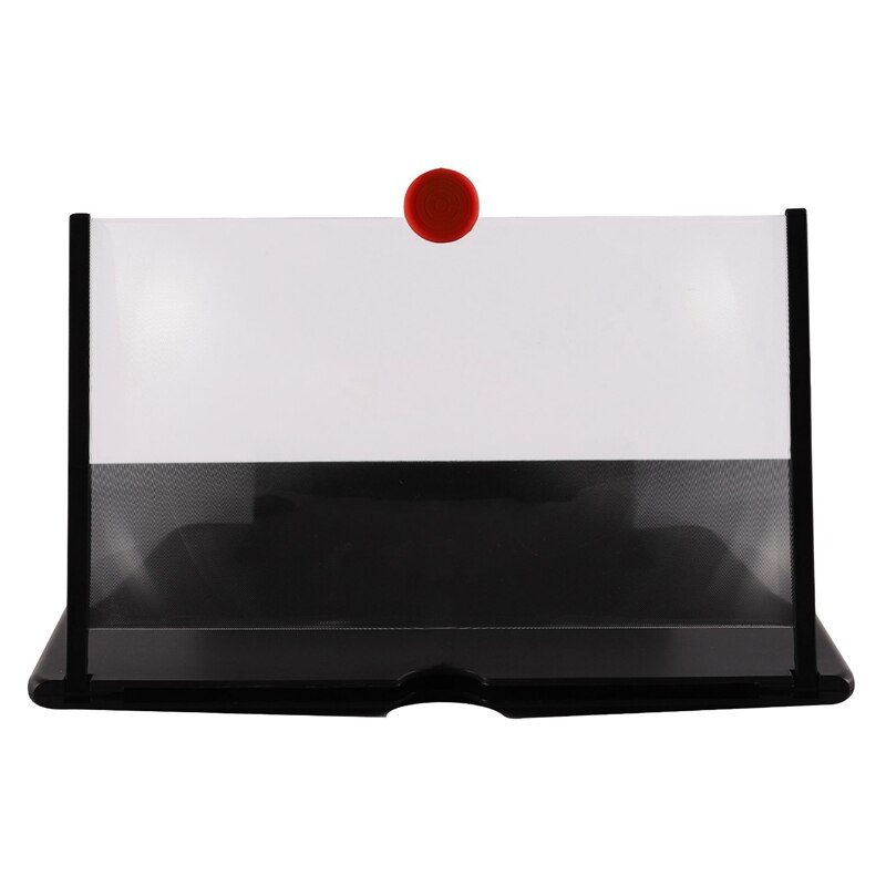 IG-12 Inch Mobile Phone Screen Amplifier HD 3D Video Amplifier Pull-Out Lazy Bracket, for Iphone Sumsang Xiaomi Watching Movie V