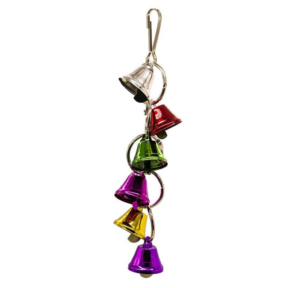 Campanas para pájaros, loros, juguetes, jaula, accesorios, suministros, periquito colgante para juguete, periquito, jouet, perroquete, vogel speelgoed