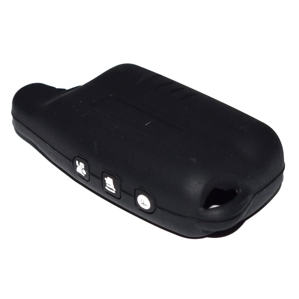 Silicone Car Key Case For Tomahawk TW 9010 9020 9030 9000 7010 Two Way Car Alarm LCD Remote Control Cover Keychain Protector Bag