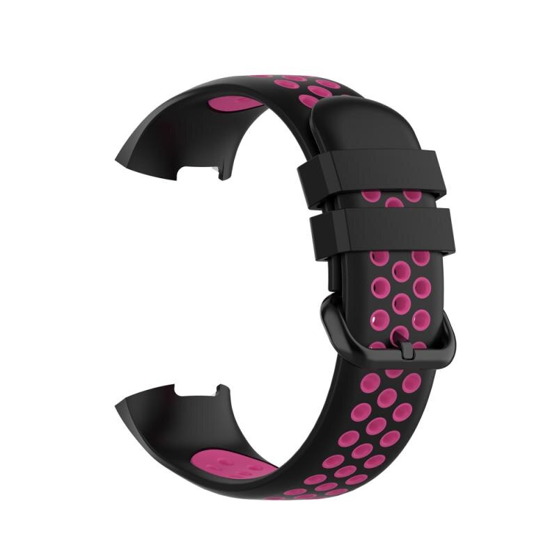 SDual-color Silicone Strap For Fitbit Charge 4/3 SE Smart Watch Band Smart Bracelet Fitbit Charge4/3 Wristband For Women Men: 08