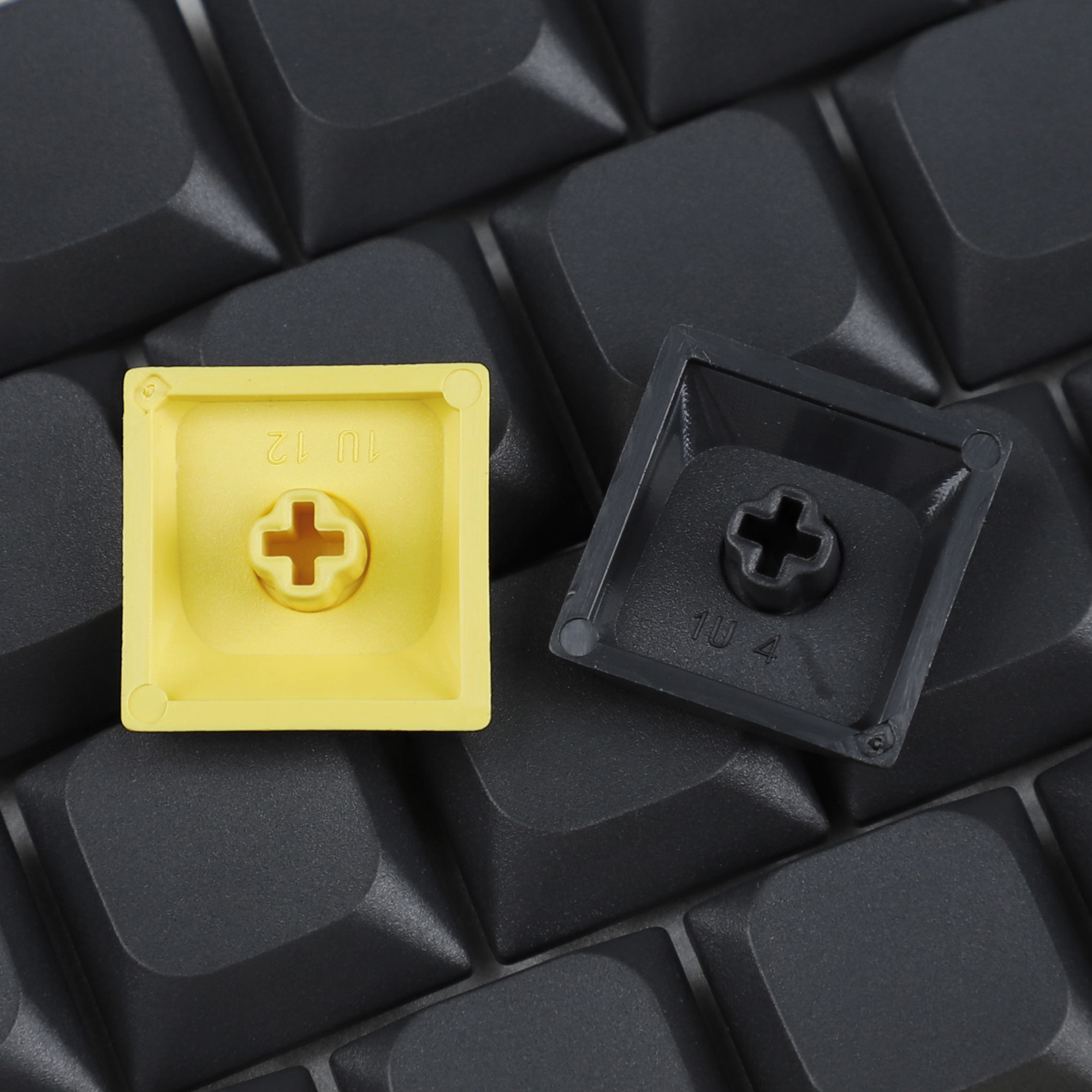 YMDK 116 Ultra-slim Mx Low Profile Blank PBT Keycaps For Mx 61 64 68 75 84 87 96 108 Layout Mechanical Keyboard