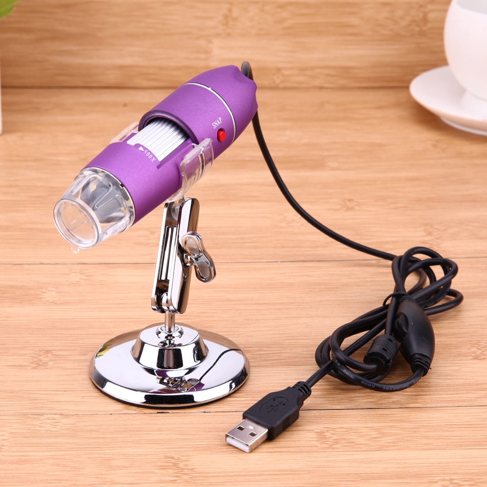 50X-500X USB Microscope Magnifier Skin Hair Follicle Scalp Detector Endoscope Camera Magnifier Digital Electronic Microscope