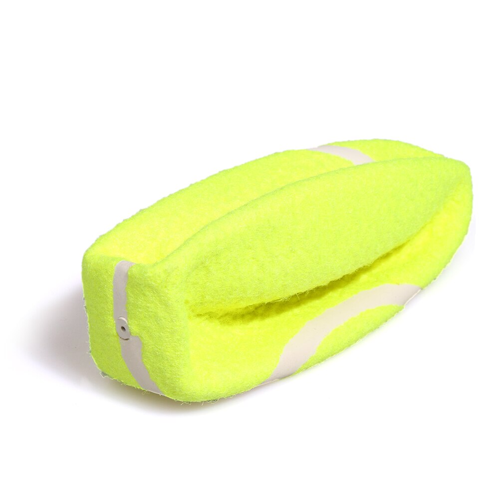 9.5 tum hundtennisboll jätte stor uppblåsbar utomhus tennisboll signatur mega jumbo husdjur leksak träning boll husdjur tugga leksak