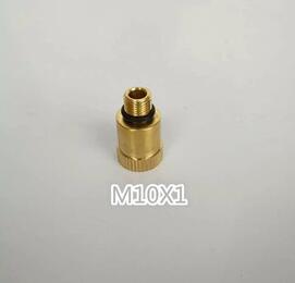 Automobile cylinder head, cylinder gauge joint, cylinder pressure gauge, cylinder pressure fitting: M10X1