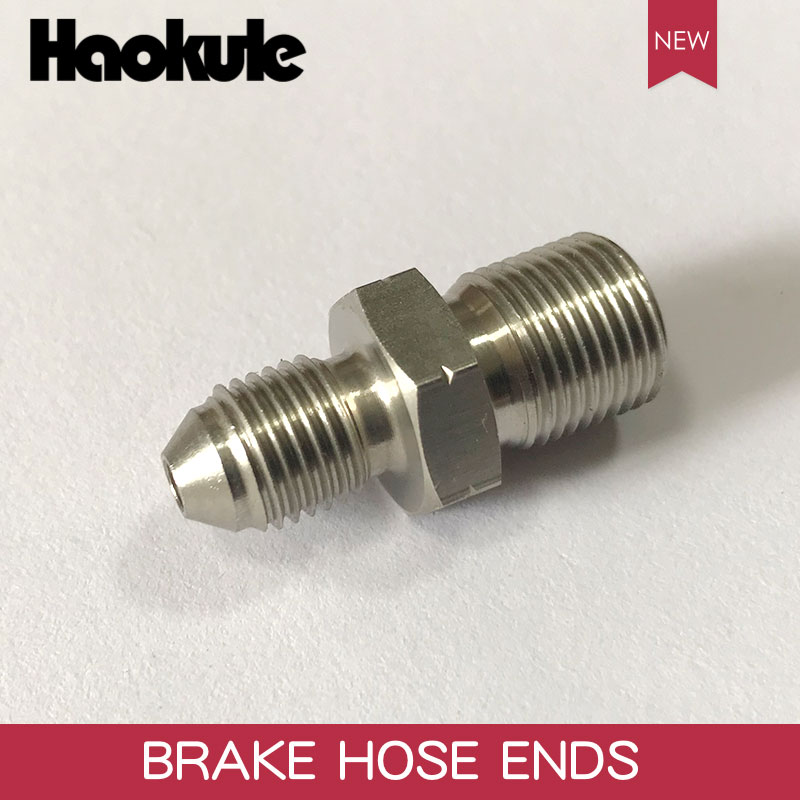 Kit 12 Pezzi Ottone Kit 12 Raccordi Linea Freno In Ottone - Filettatura 3/8-24 Per Tubi 3/16 Pollici Kit Connettori Freno Ottone