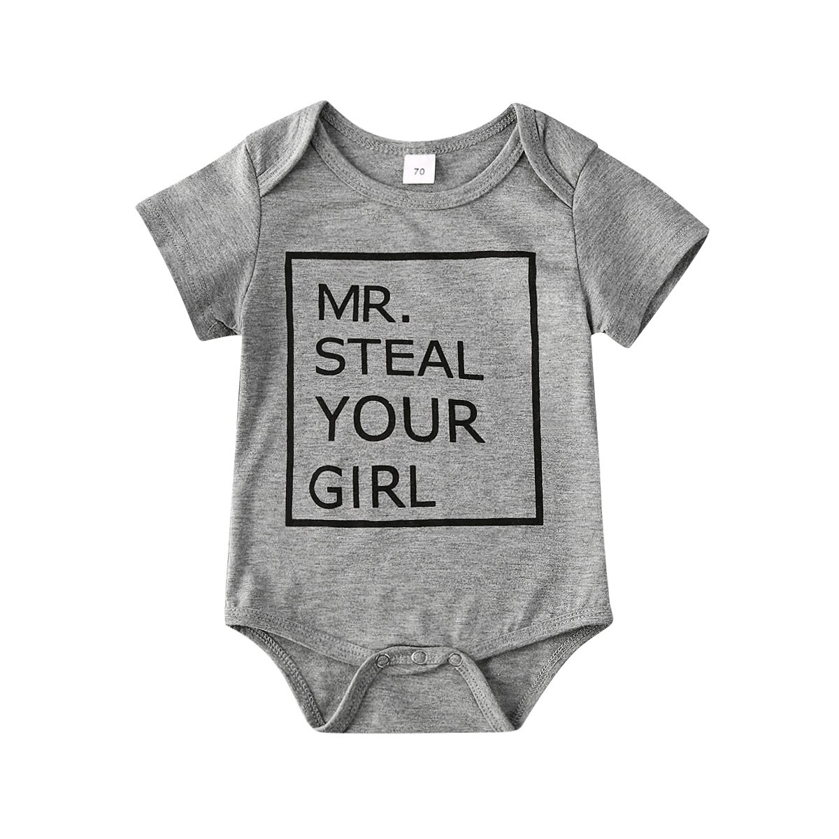Summer Newborn Infant Baby Boy Bodysuit Child Short Sleeve Funny Words Print Jumpsuit Clothes Outfits Set