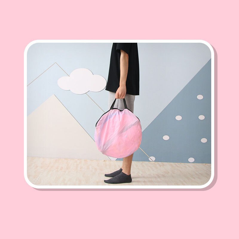 Przenośny bawić się namiot dla dzieci kryty odkryty piłka oceaniczna basen składany Cubby zabawki zamek Enfant Pokój prezenty robić domu dla dzieci