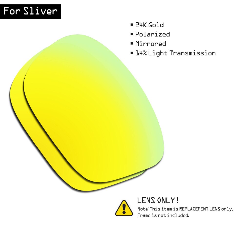Polarized Replacement Lenses For Spy Leo Sunglasses - 24K Gold By APEX Lenses
