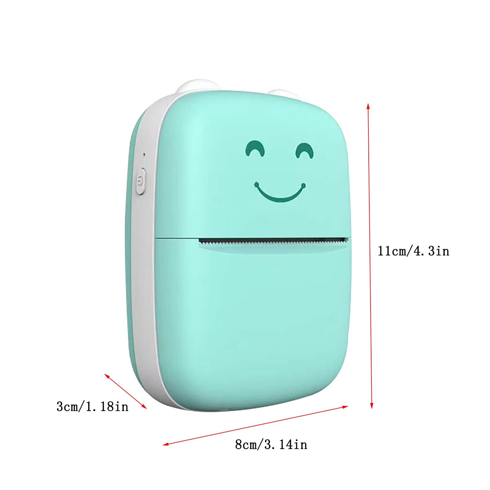Thermal Portable Bluetooth Printer 58mm Mini Wireless POS Thermal Image Photo Printer For Android IOS Mobile Phone Paper