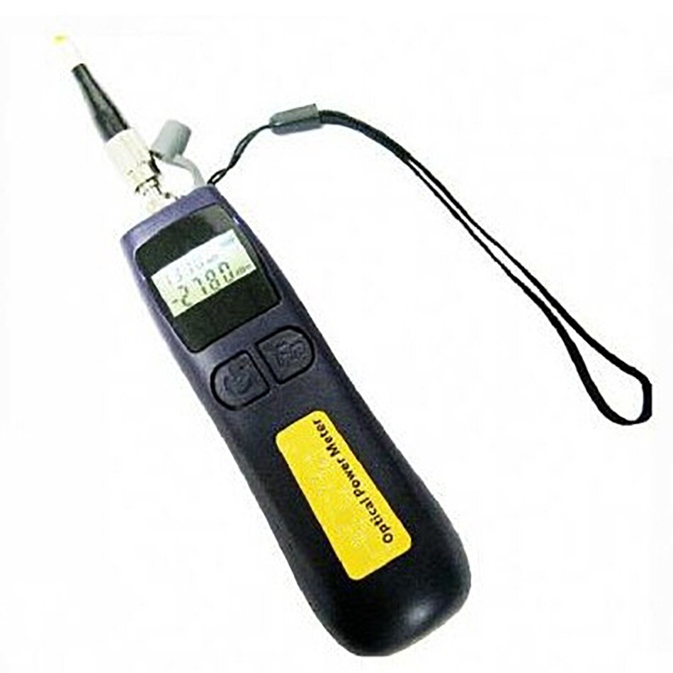 Digital Fiber Optical Power Meter Telecommuniation -70~+10dBm @1550nm Frequency Meter High Accuracy Optical Power Meter