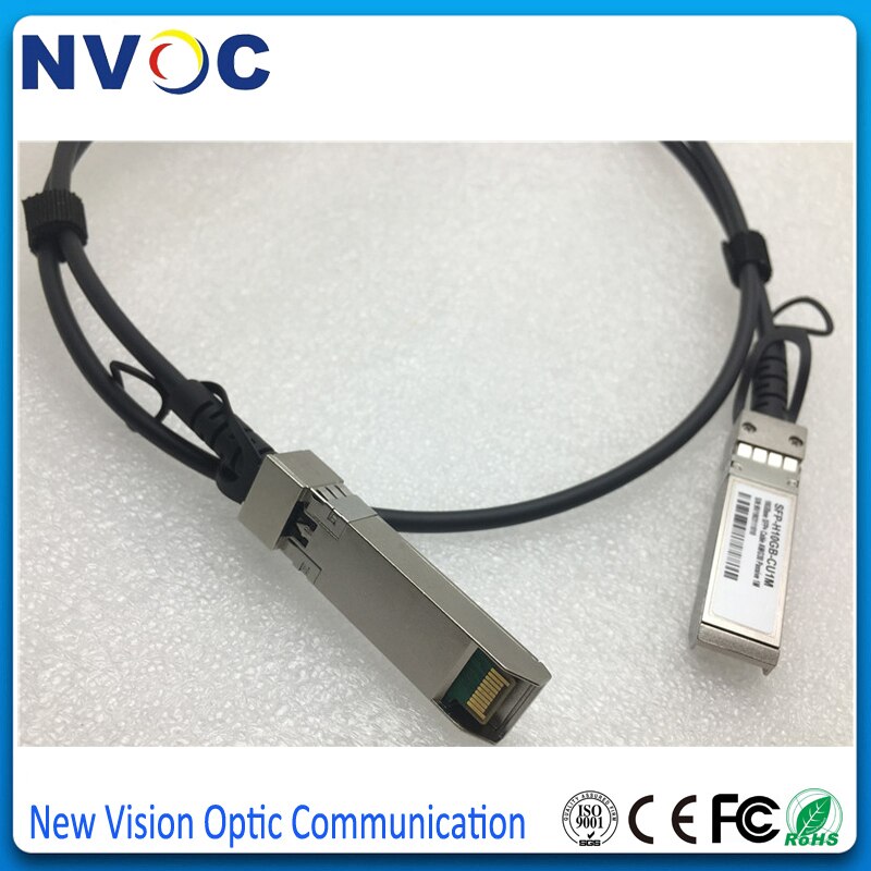 10G SFP+ Copper Twinax 1M 30AWG Direct Attach Passive DAC Cable,Data Storage 10G SFP+ Direct Attach Cable