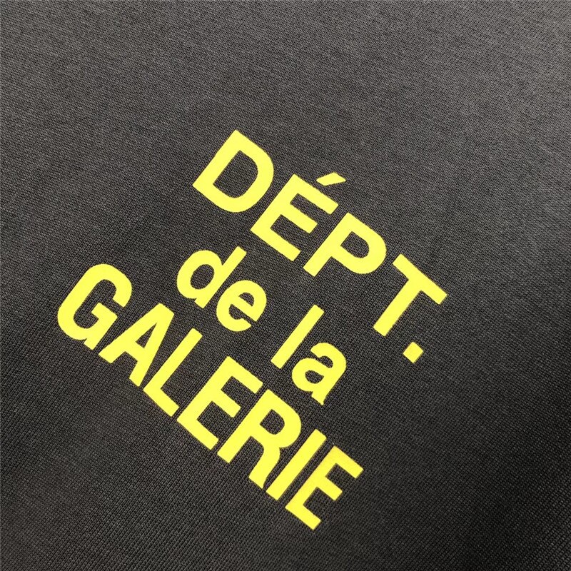 1:1 Hoge Gallery Dept T-shirt Mannen Vrouwen Katoen Zomer Casual Gallery Dept Top Tees T-shirts