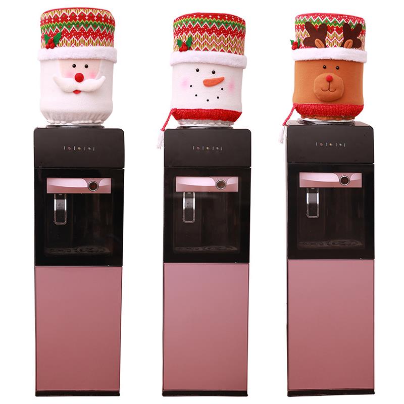 Kerst Stof Purifier Doek Kerstman Rendier Drinken Emmer Stofkap Kerstversiering Water Dispenser Accessoires