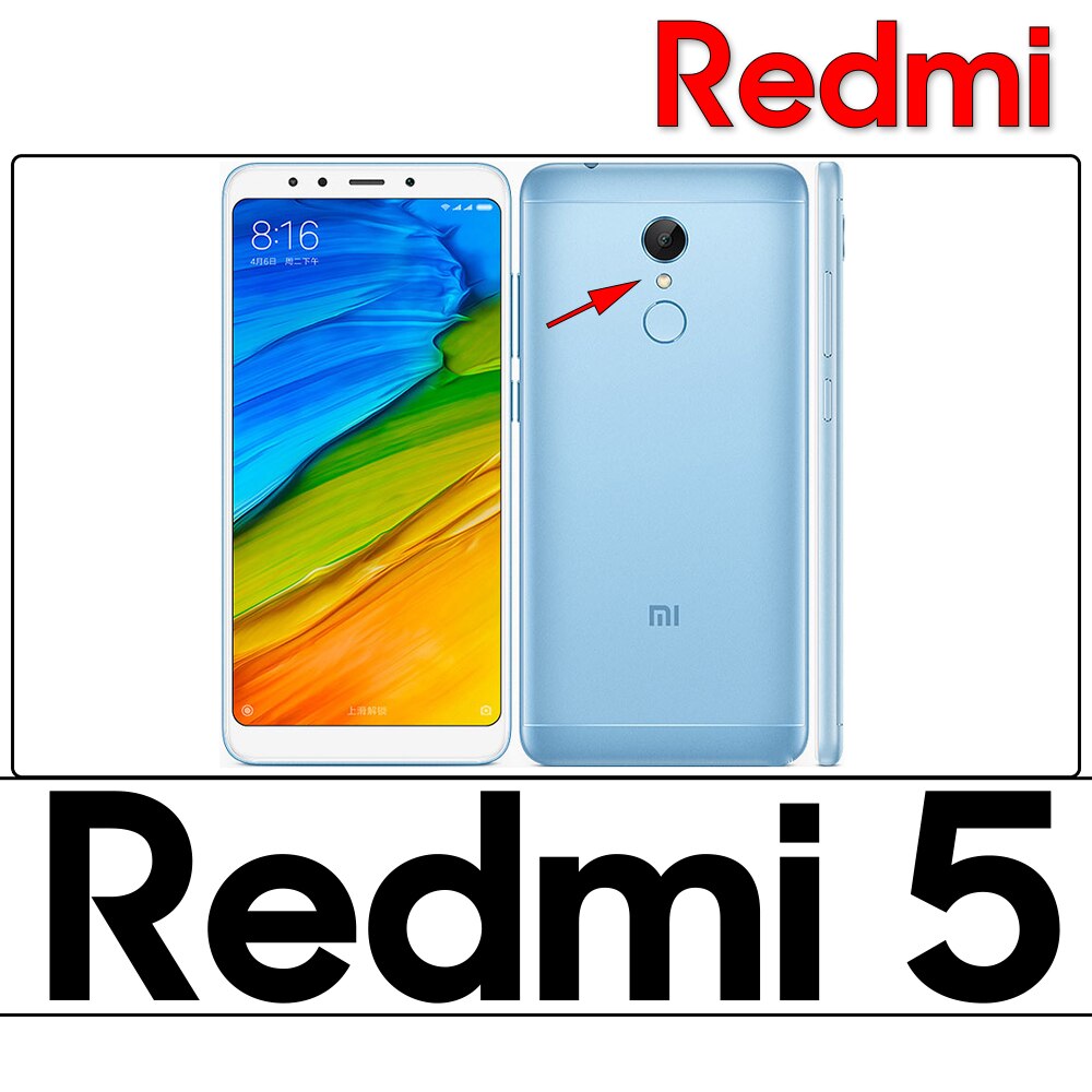 rear back camera glass lens for Xiaomi Redmi 5 6 6A plus pro/S2/Y2 /Note 4 5 6/Mi A1 A2 lite 8 SE/Mi mix 2S/Mi Max 3: Redmi 5