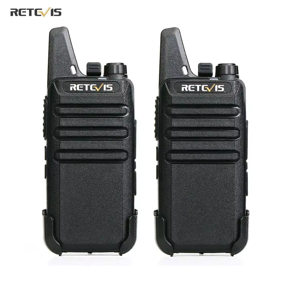 Mini portátil walkie talkie pmr 446, rádio em dois sentidos, ptt, melhor para a caça, café, 2 pcs