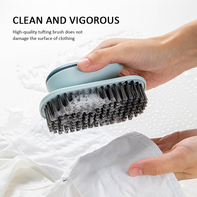 Handle Laundry Brush Washing Flexible Scrub Brush Soft Hair Cleaning Brushes Brushes Cleaner Household Cleaning Tools