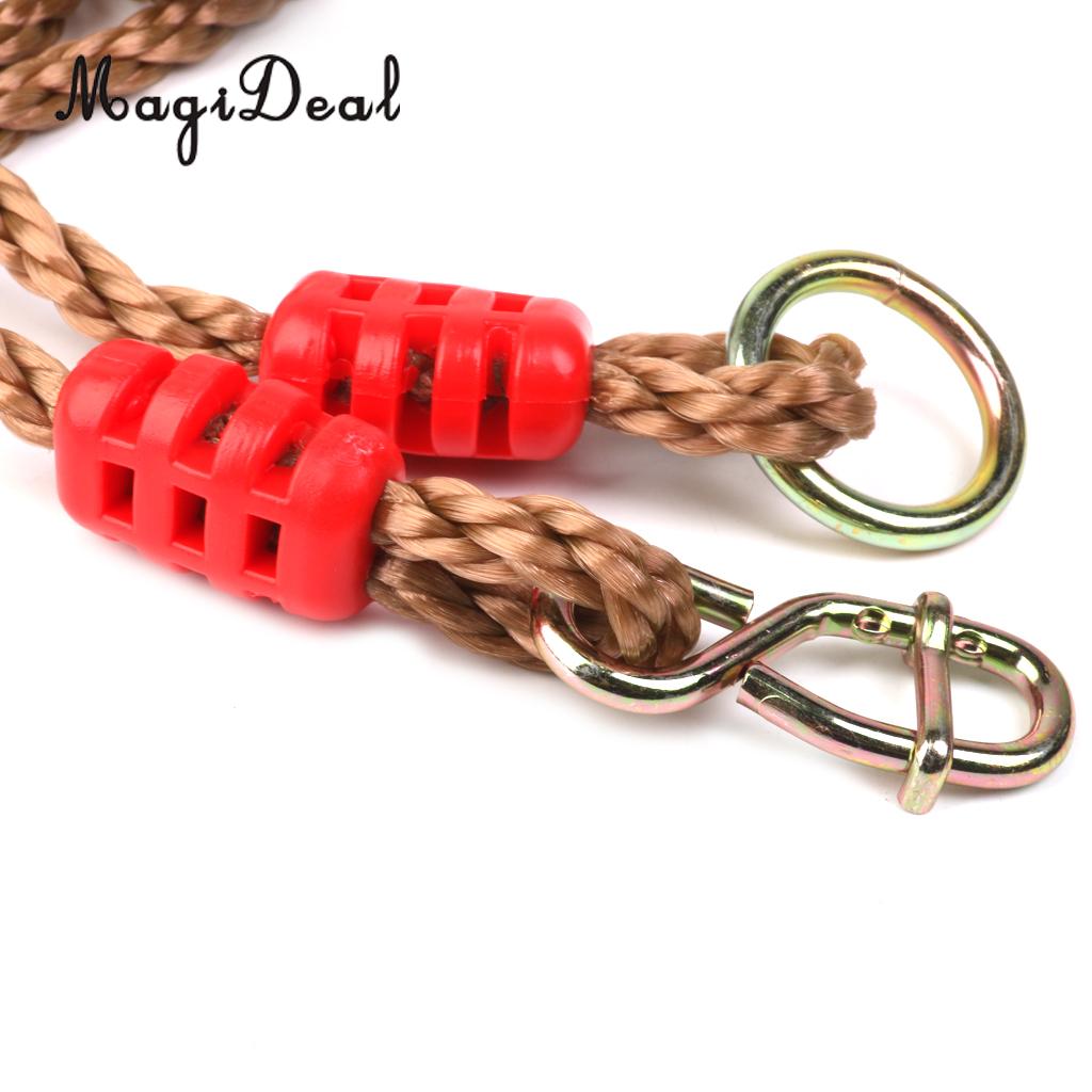 1Pair PE Adjustable Swing for Rope Tree Swing Beam Swing Kids Children Adult Playground Accessory