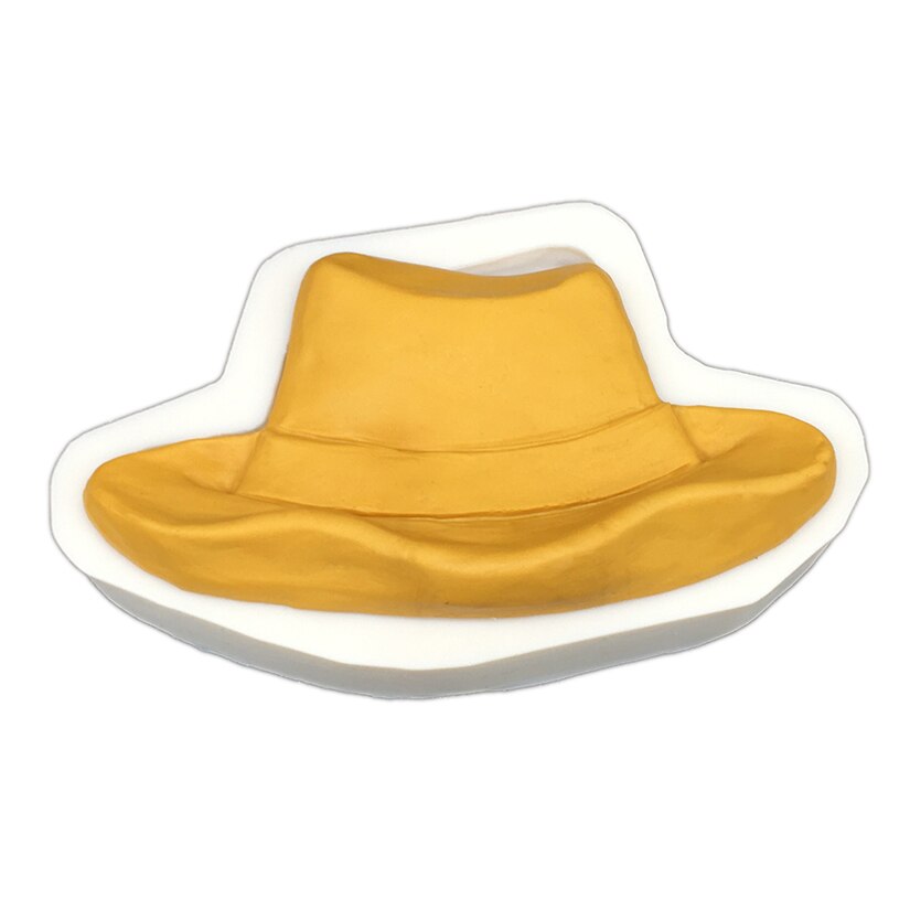 Cowboy Hat Silicone Sugarcraft Mold Resin Tools Cupcake Baking Mould Fondant Cake Decorating Tools