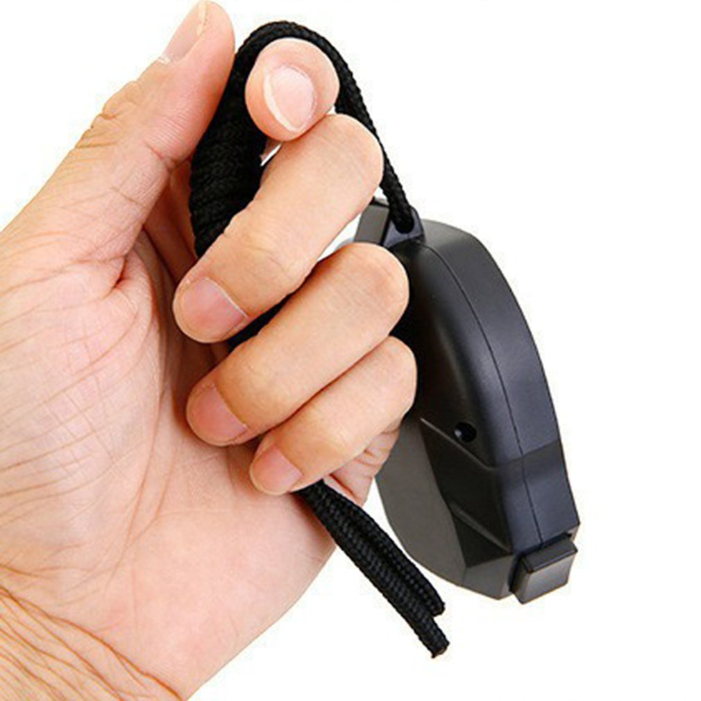 Kitchen Timers Digital Handheld LCD Chronograph Sports Stopwatch Timer Stop Watch With String