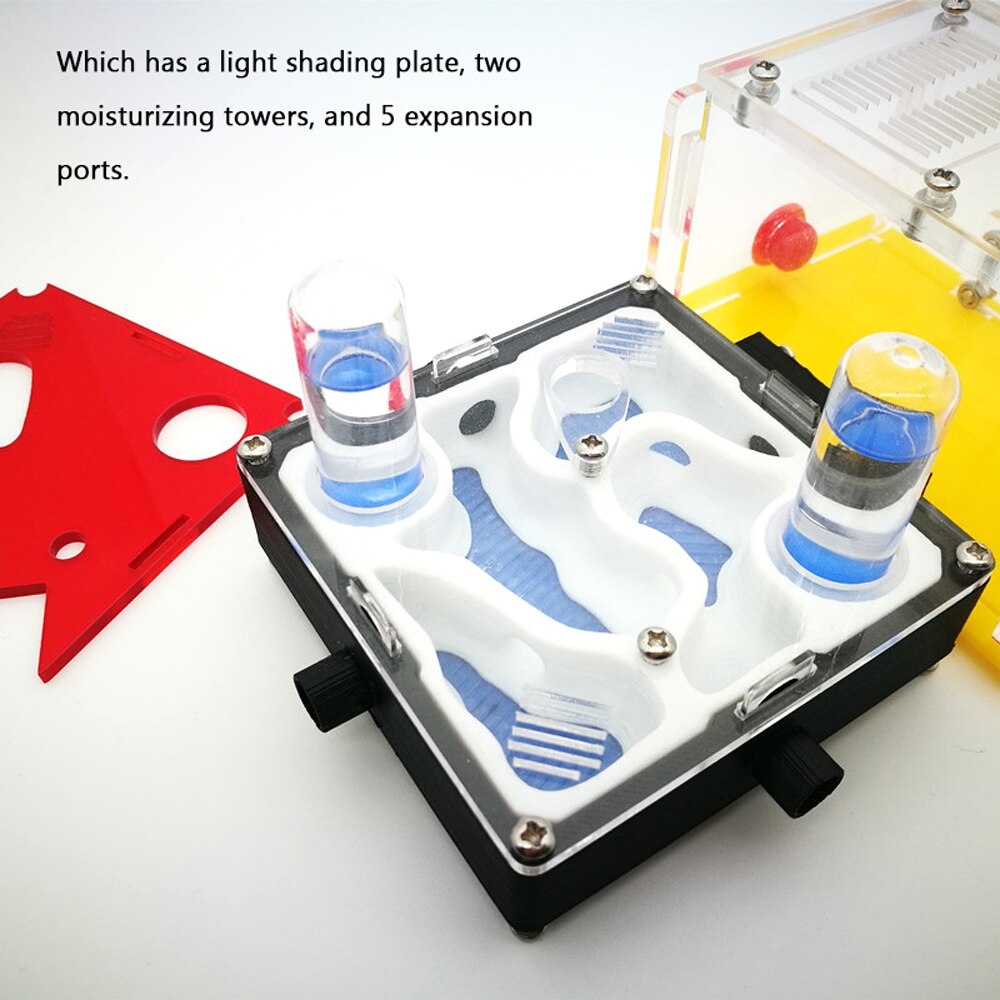 Ant Nest X6-B1 X6-A1 DIY Moisture Feeding Area Acryl Ant Farm Ants House Birthday