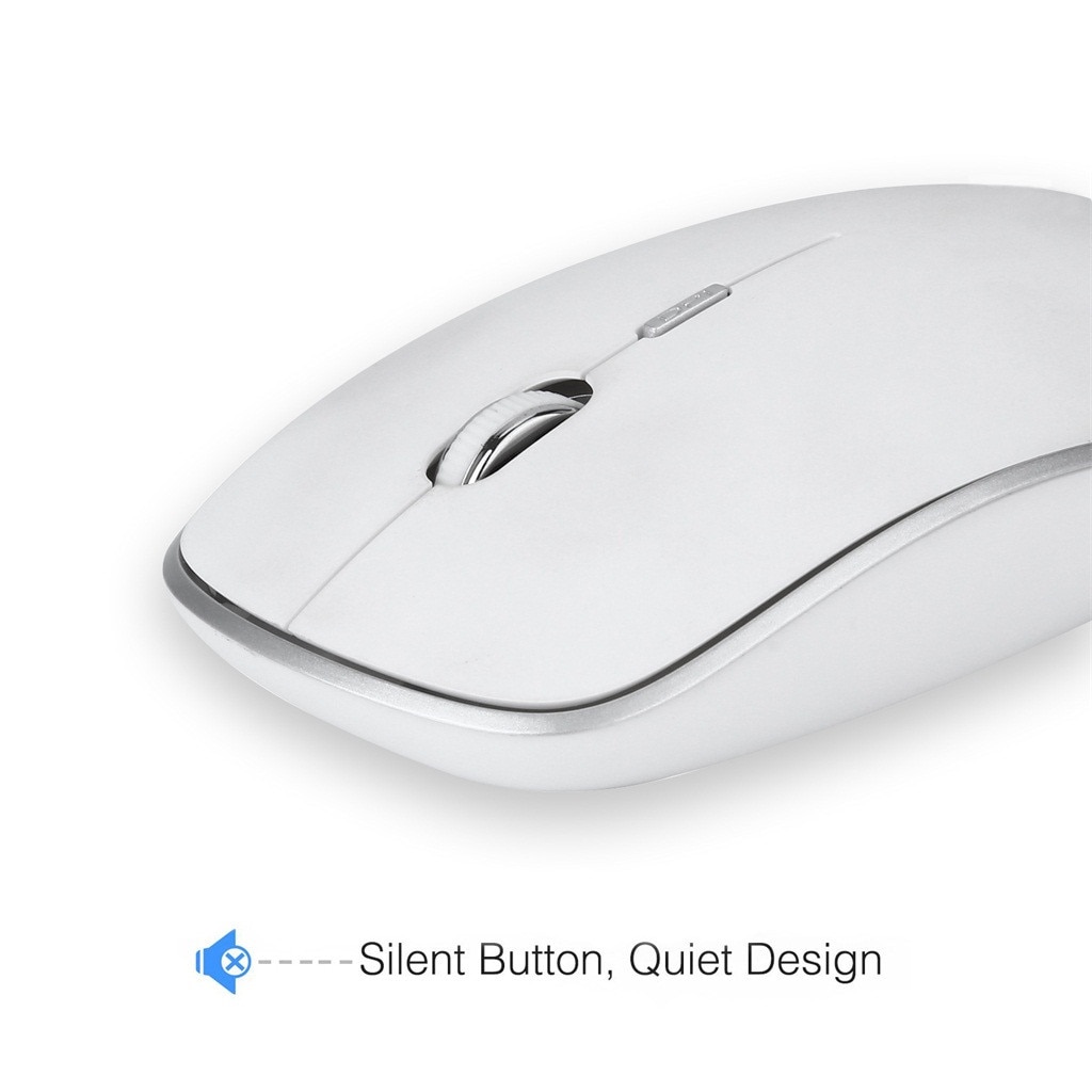 Mini Ultra-Thin Mute Mice 2.4 GH USB Wireless Keyboard Silent Mouse Set Combo Mause Silent Button Keyboard and Mouse Combo 2.4G