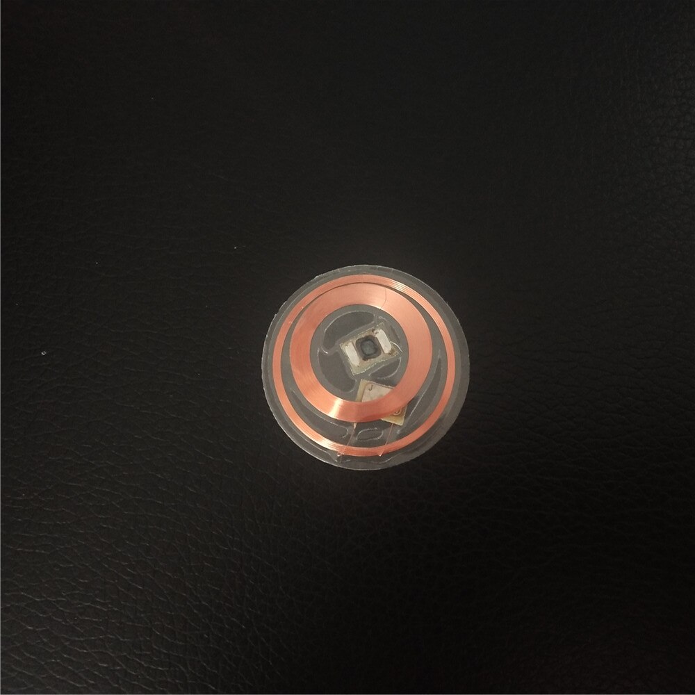 10pcs 13.56MHZ UID 125KHZ RFID Dual Chip Frequency Changeable Rewritable Keyfob Composite Key Tag T5577 Intelligence Key Ring