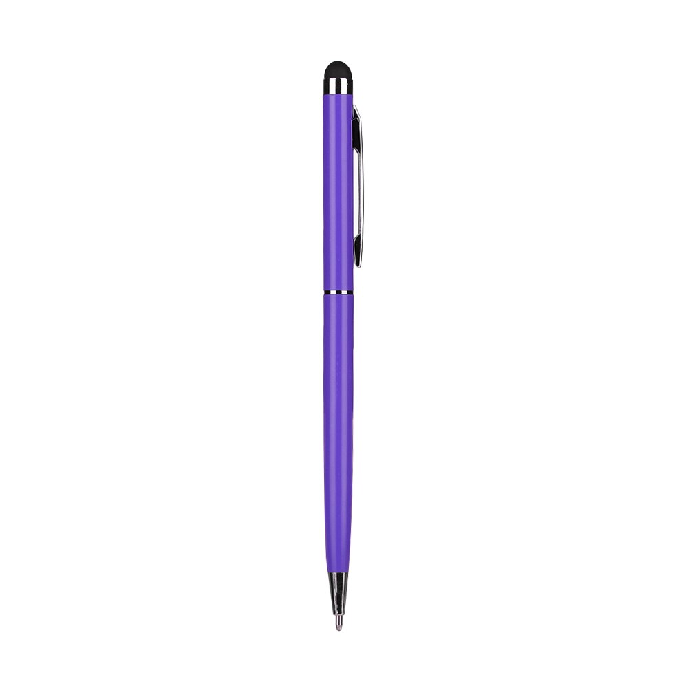 Dual-Use Stylus Mobile Phone Universal Touch Screen Pen for IPhone IPad Pen Ball Pen Writing Supplies Office School: green