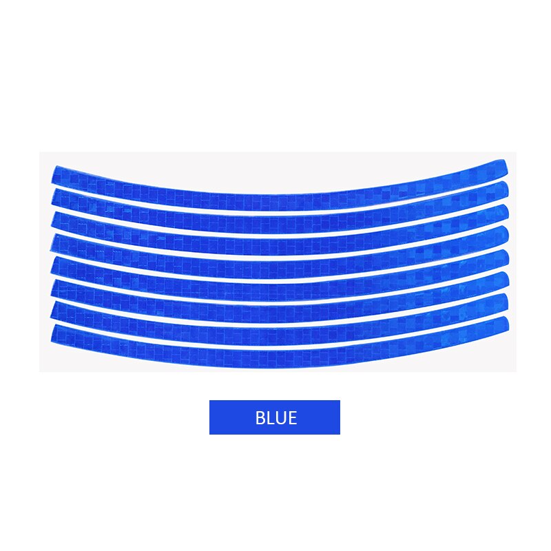 VOOFENG High Intensity Reflective Sticker for Bicycle Wheel Sticker Road Safety Self-Adhesive Backing: Blue